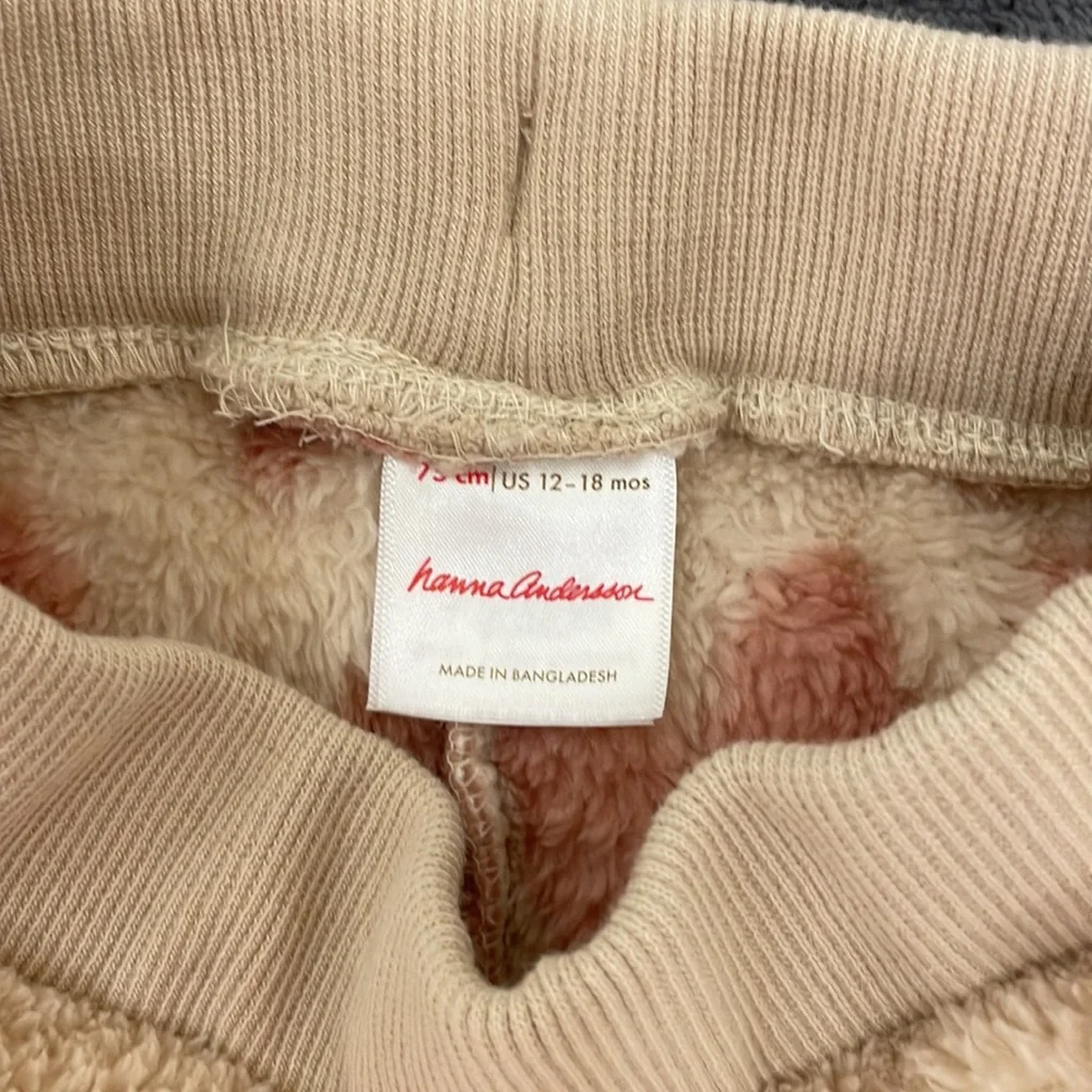 Hanna Anderson fleece pants and sweatshirt - Picture 4 of 5
